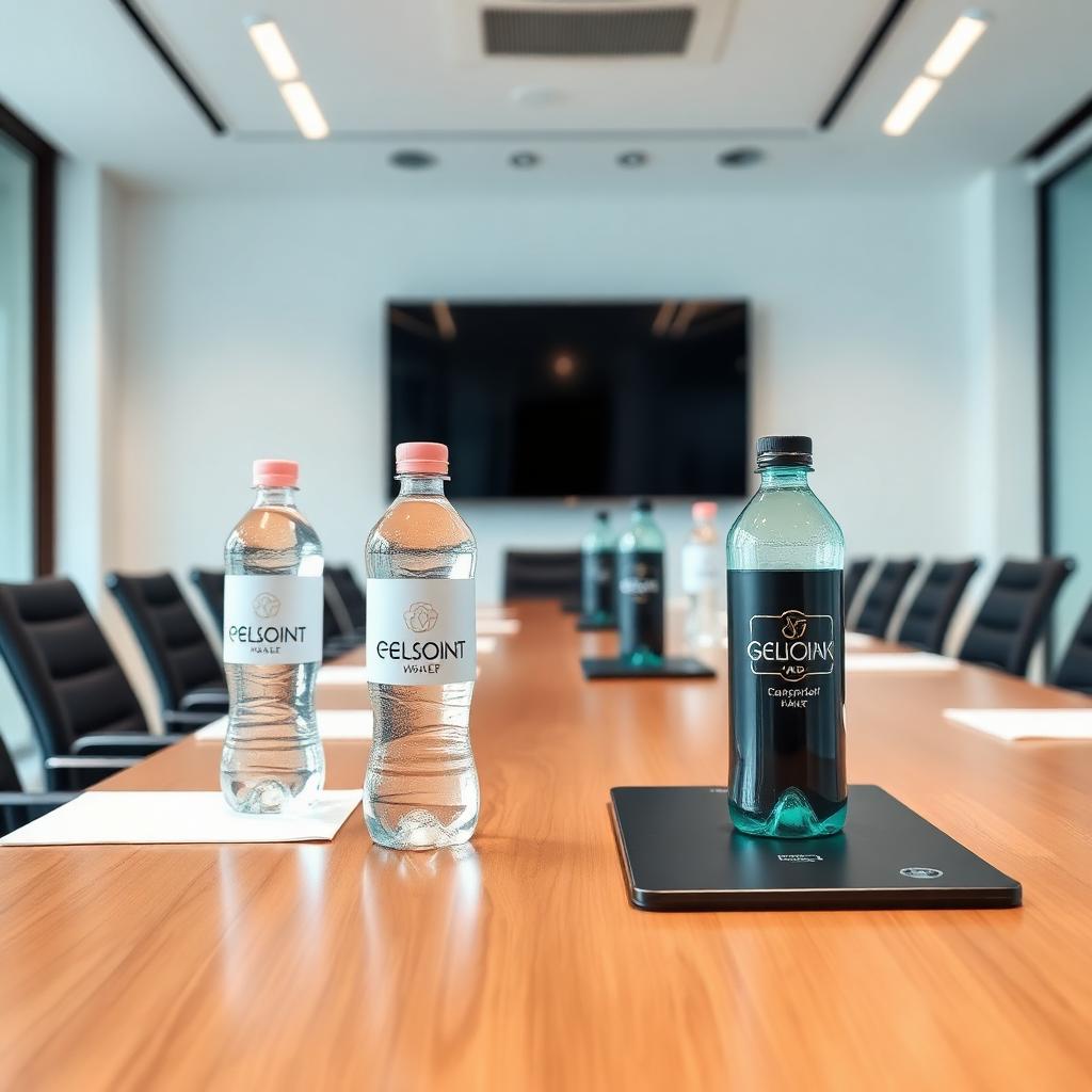 Corporate branded water bottle
